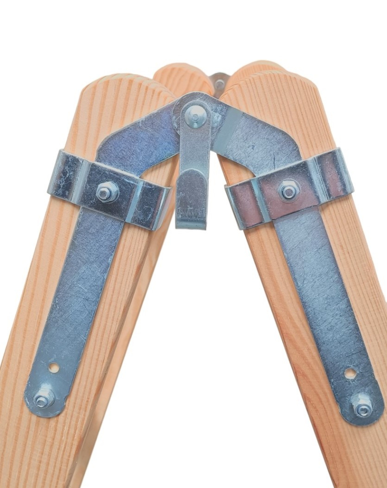 Alve 4910 (DDP-10) Drevený rebrík dvojdielny /PREMIUM/ PROFI