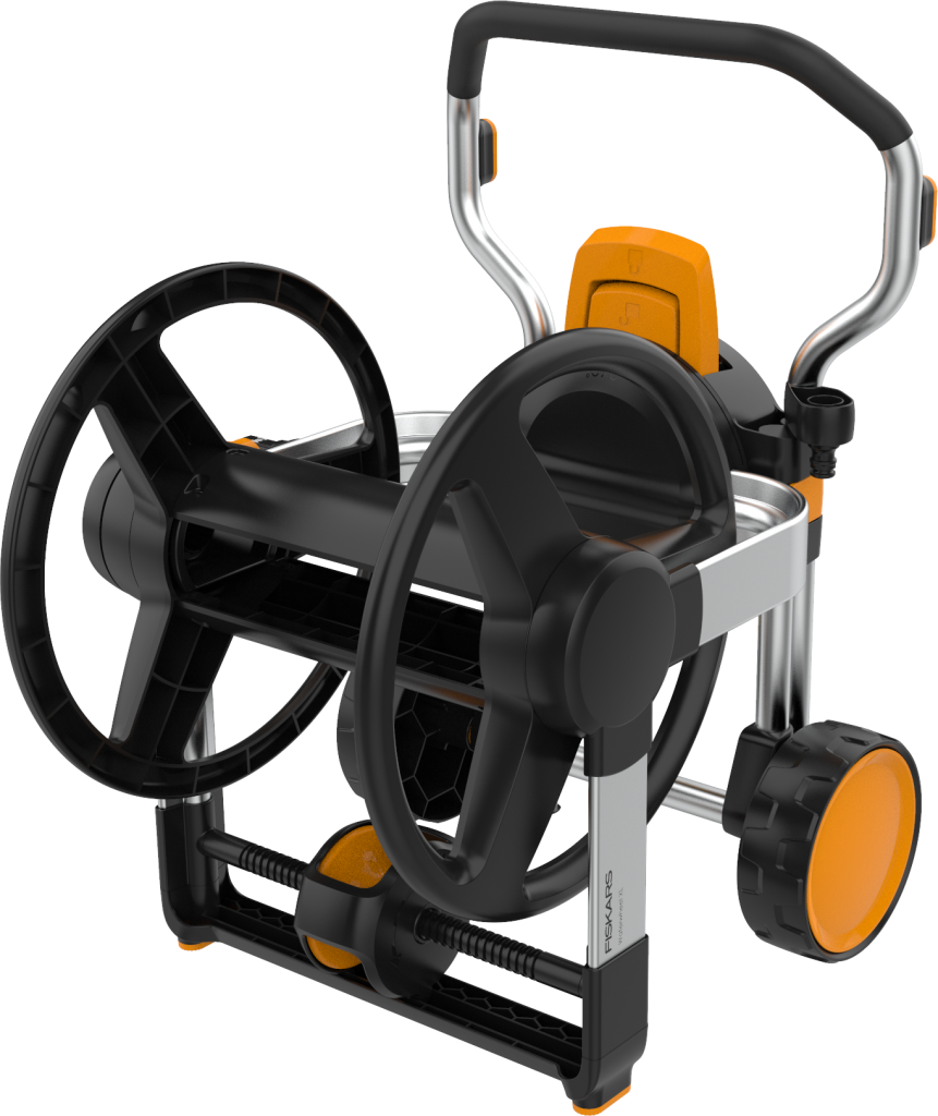 FISKARS Bubon XL manuálny s kolieskami, prázdny