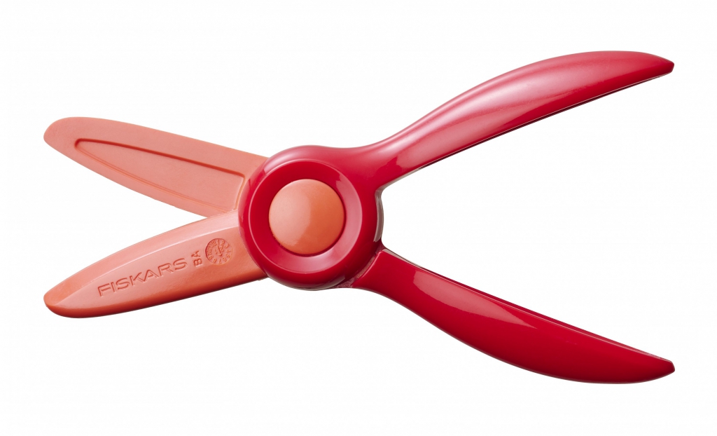 FISKARS První nůžky, červené (2+)
