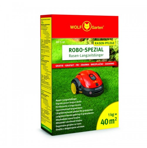 WOLF-Garten Trávnikové hnojivo pre robotické kosačky RO-S 40 1kg