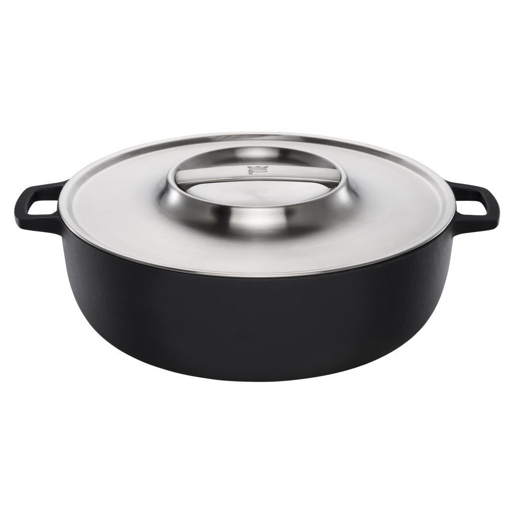 FISKARS Chef Grilovací liatinový hrniec