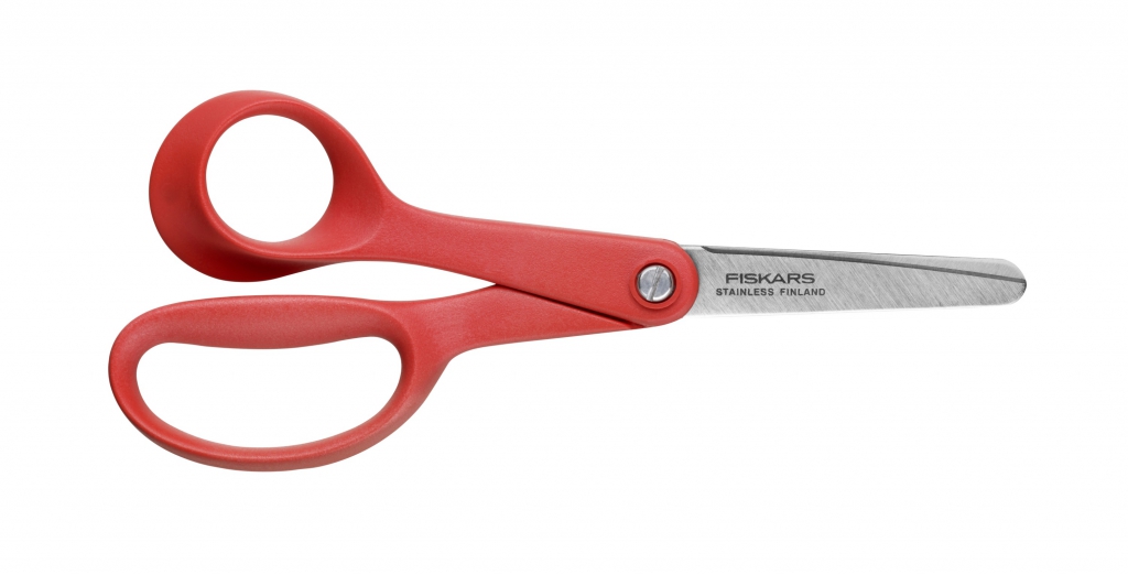 FISKARS Nožnice detské 14 cm pre ľavákov - oblé, +4 roky