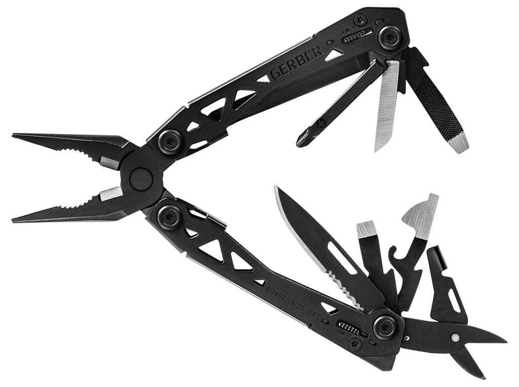 FISKARS Multitool Suspension NXT - čierny