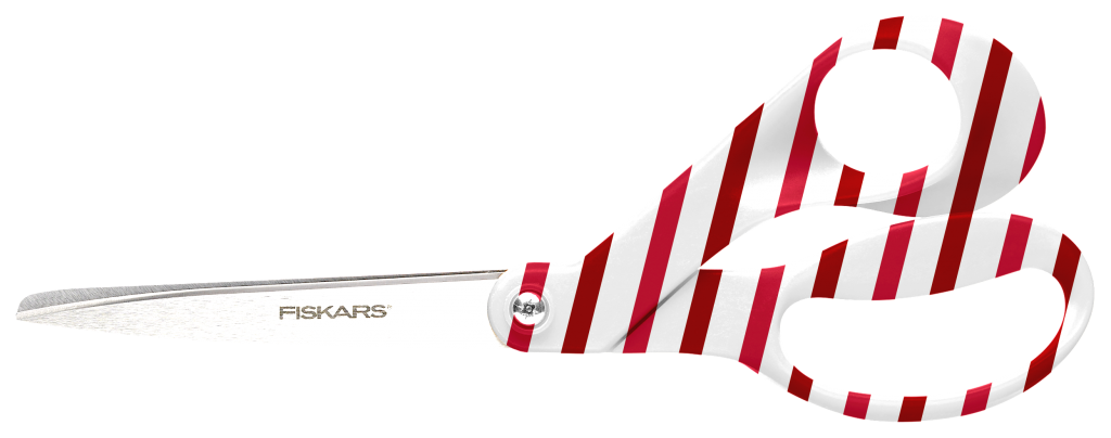 FISKARS Univerzálne nožnice 21 cm Candy cane