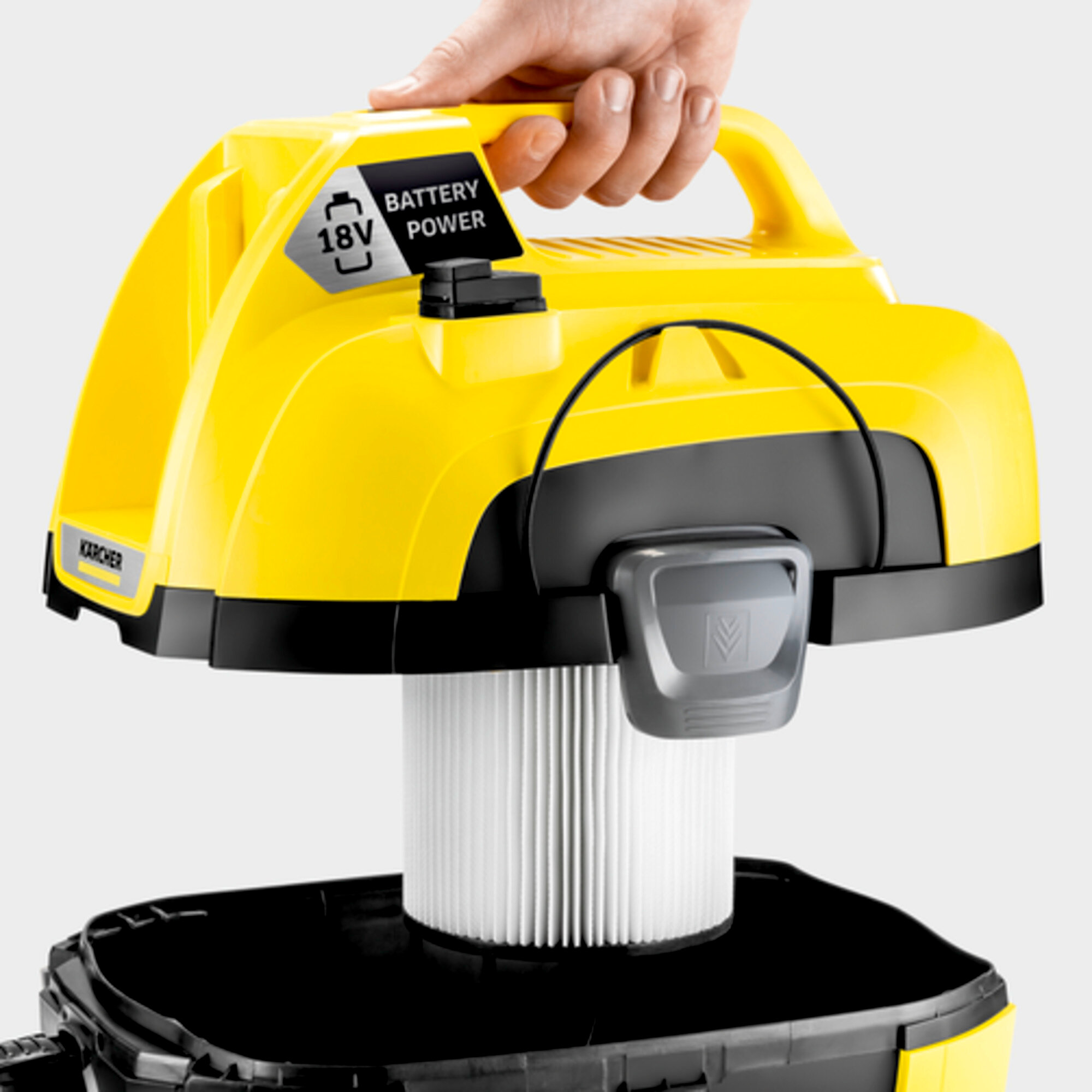 Karcher Kärcher Akumulátorový mokro suchý vysávač WD 1 Compact Battery
