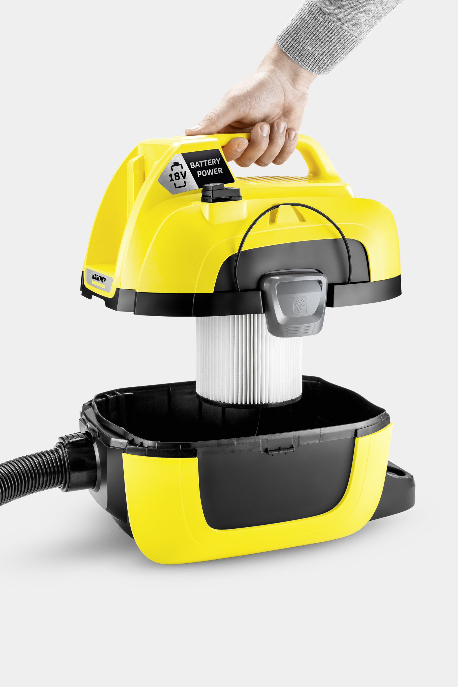 Karcher Kärcher Akumulátorový mokro suchý vysávač WD 1 Compact Battery