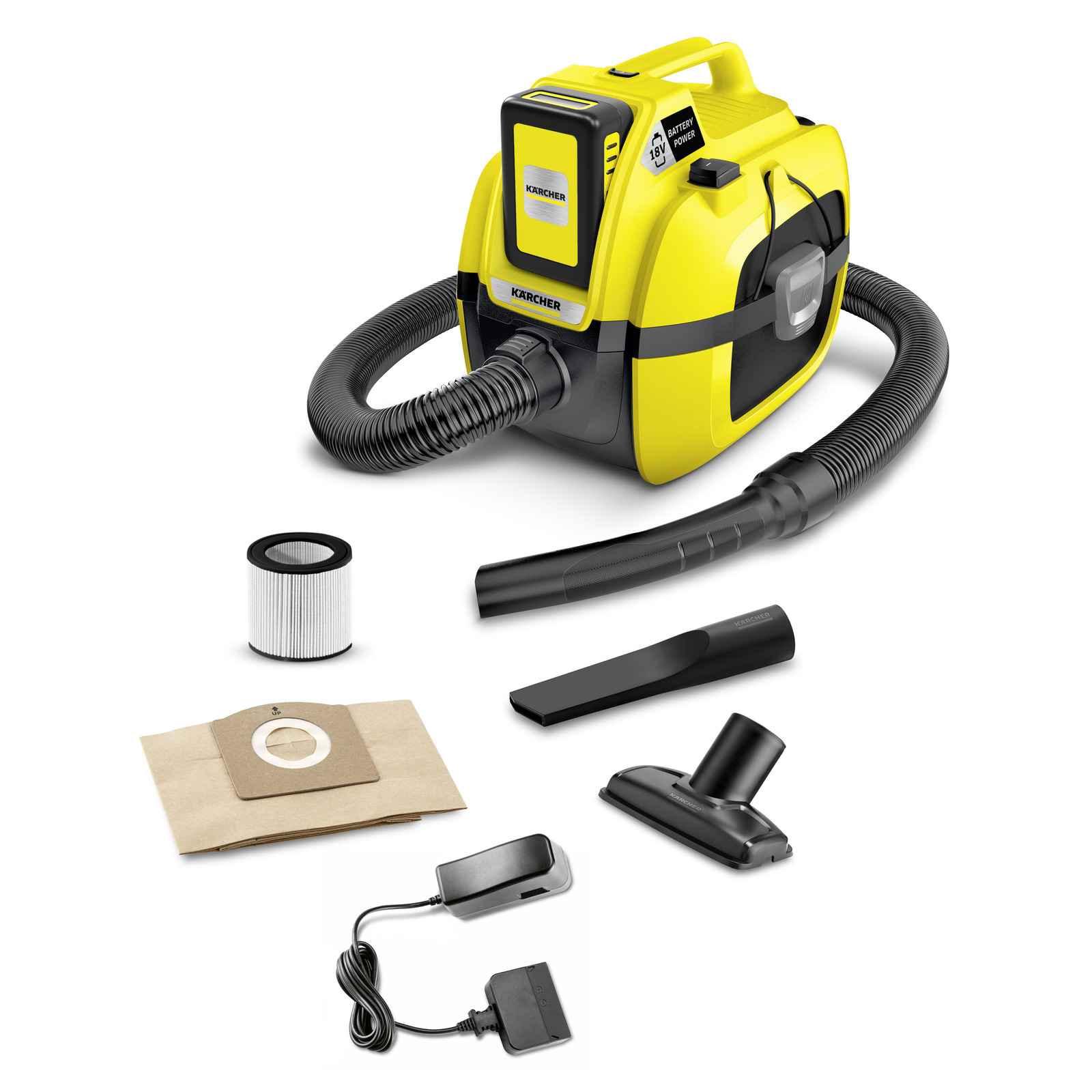 Karcher Kärcher Akumulátorový mokro suchý vysávač WD 1 Compact Battery Set