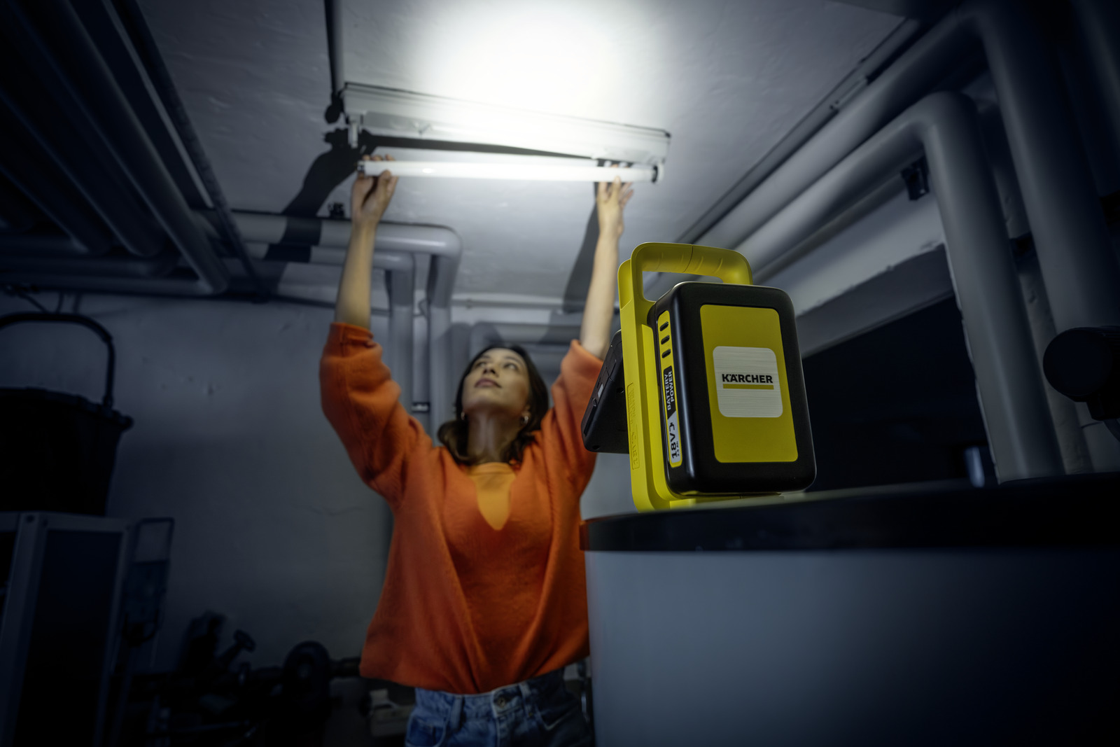 Karcher Kärcher Multifunkčná lampa MFL 2-18