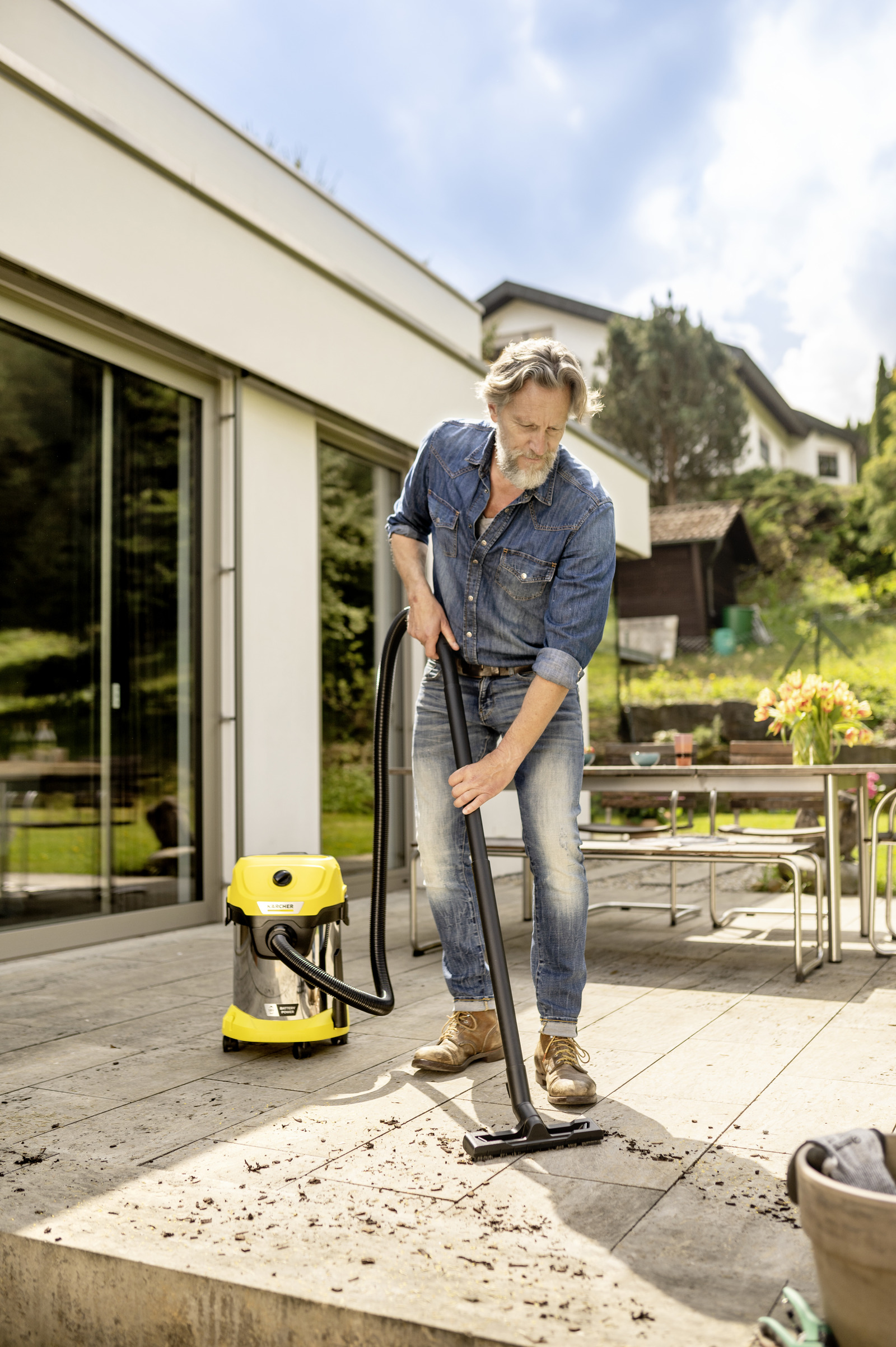 Karcher Kärcher Akumulátorový mokro suchý vysávač WD 3-18 S Battery Set V-17/20