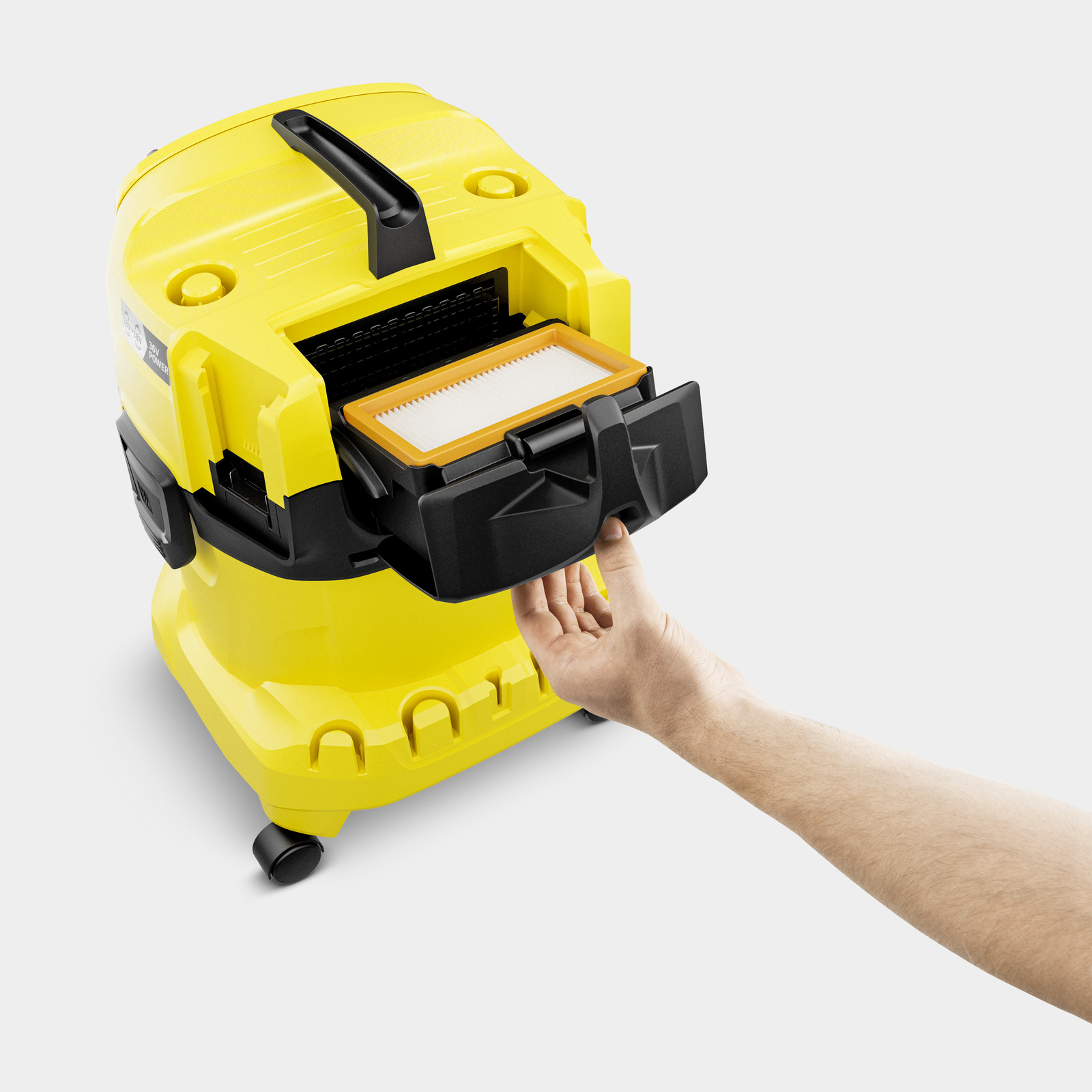 Karcher Kärcher Akumulátorový mokro-suchý vysávač WD 4-18 V-20/22 Dual