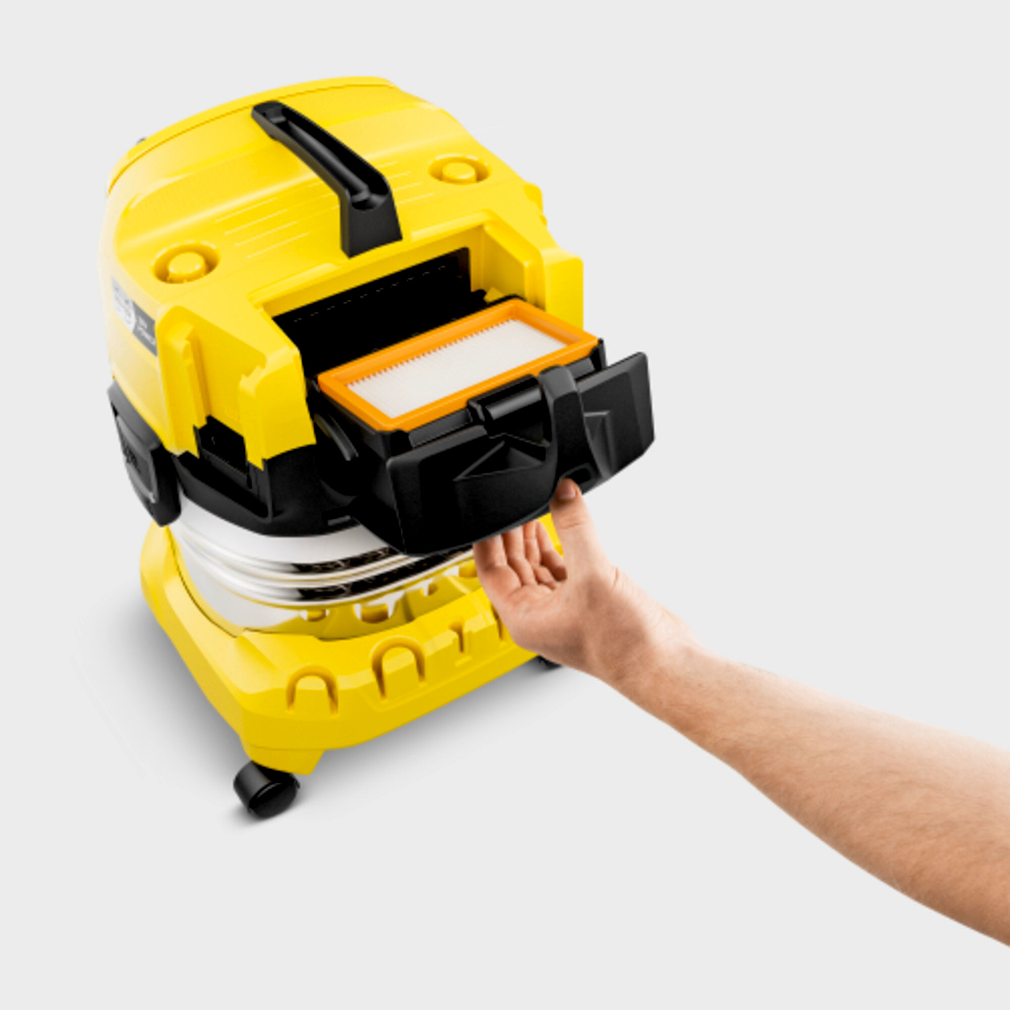 Karcher Kärcher Akumulátorový mokro-suchý vysávač WD 4-18 S V-20/22 Dual