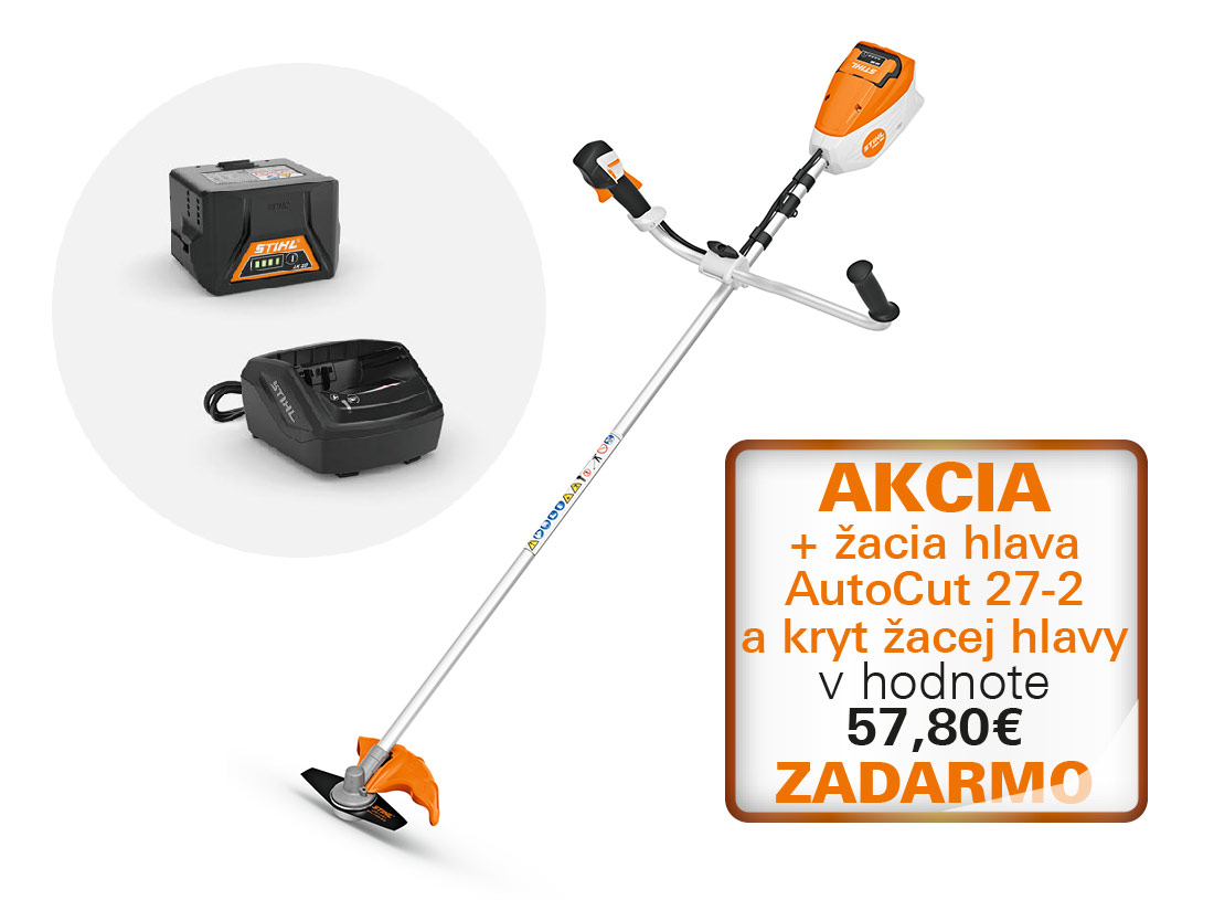 Akumulátorový krovinorez STIHL FSA 80, set s 1x AK 30