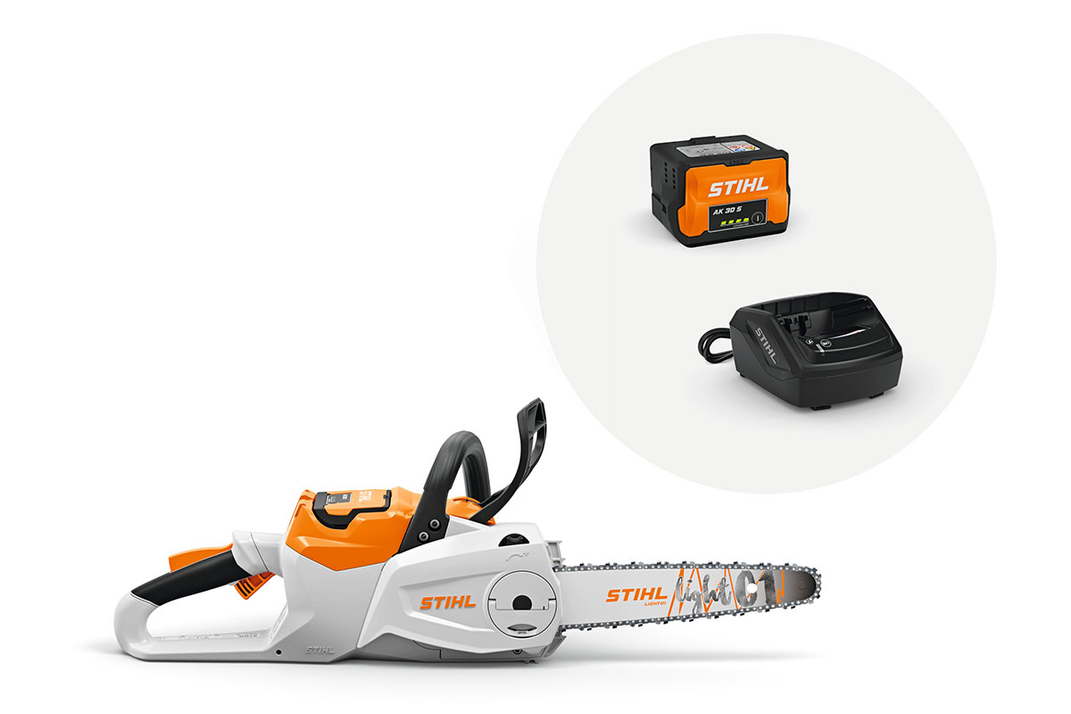 Akumulátorová reťazová STIHL MSA 80 C set s 2 x AK 30 S