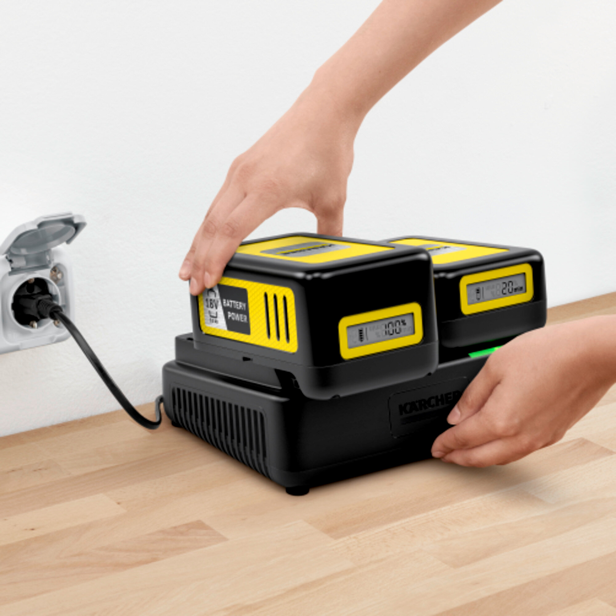 Karcher Kärcher Rýchlonabíjačka 18 V Dual