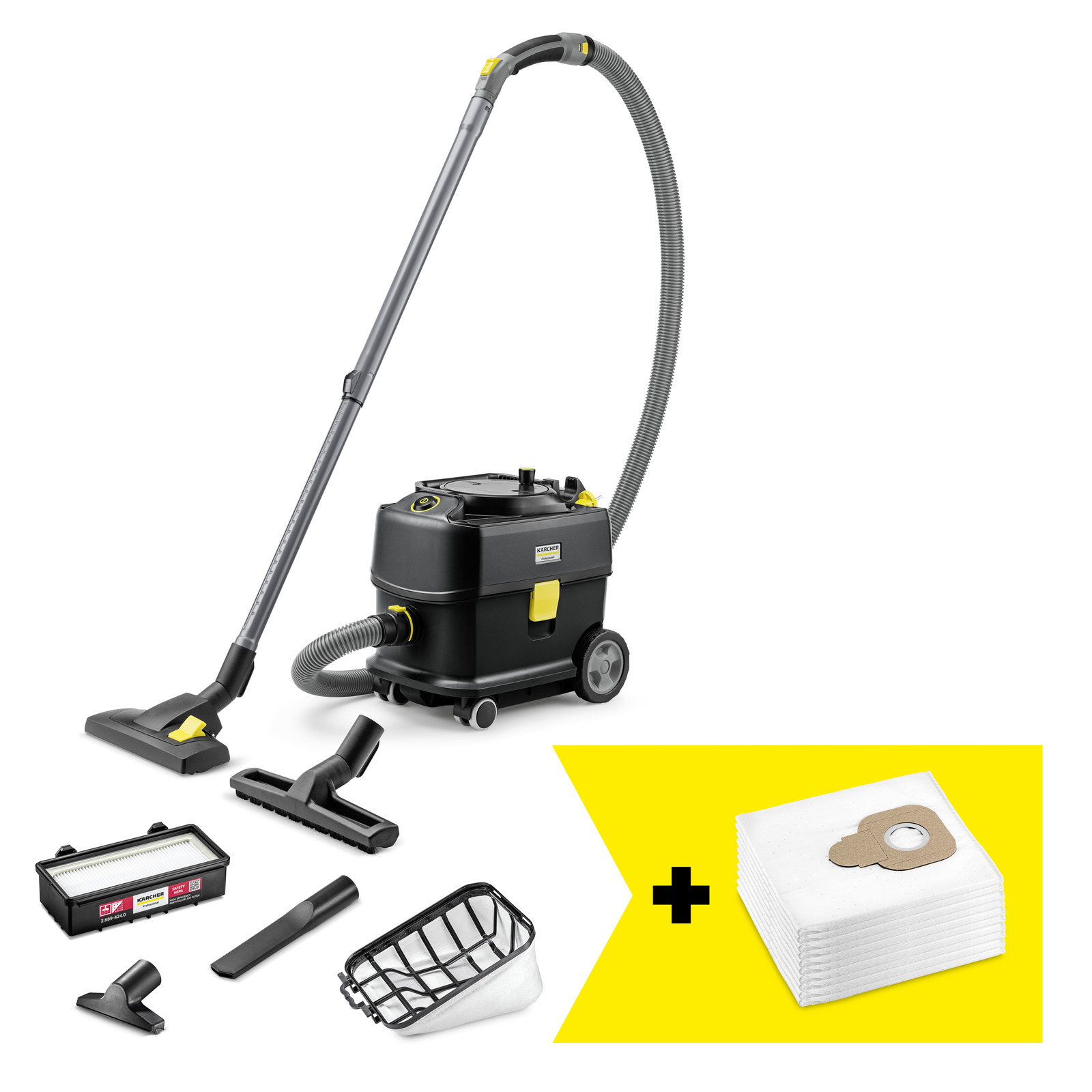 Karcher Kärcher Suchý vysávač T 10/1 Adv HEPA Go!Further