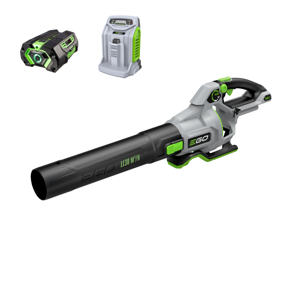 EGO POWER+ Akumulátorový fukár LB6700E-SADA s batériou a nabíjačkou