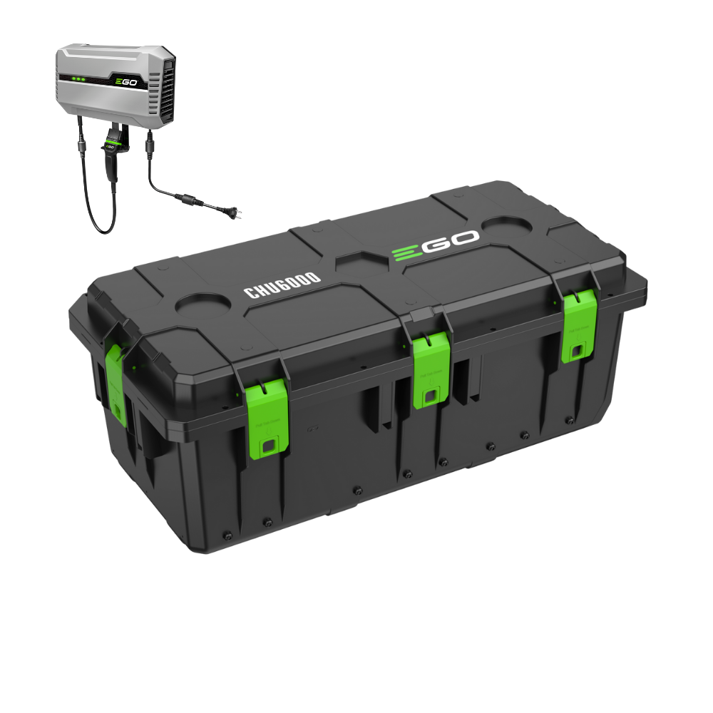 Multinabíjací box EGO Power+ nabíjací box pre 6 batérií-SADA s nabíjačkou