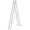Hliníkový rebrík dvojdielny univerzálny 7514 PROFI