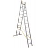 Hliníkový rebrík dvojdielny univerzálny 8512 PROFI PLUS