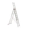 Trojdielny univerzálny neprofesionálny rebrík 6609 HOBBY