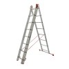 Trojdielny univerzálny neprofesionálny rebrík 6608 HOBBY