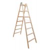 2907 Drevený rebrík dvojdielny /ŠTAFLE/ HOBBY PREMIUM