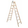 2908 Drevený rebrík dvojdielny /ŠTAFLE /PREMIUM/ PROFI