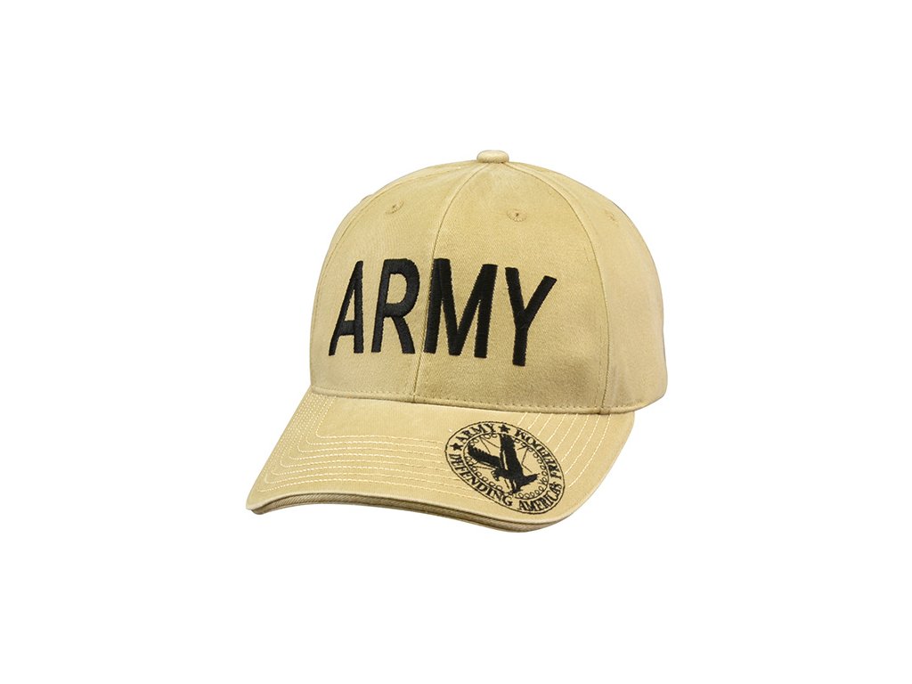 Čepice baseball VINTAGE DELUXE ARMY KHAKI