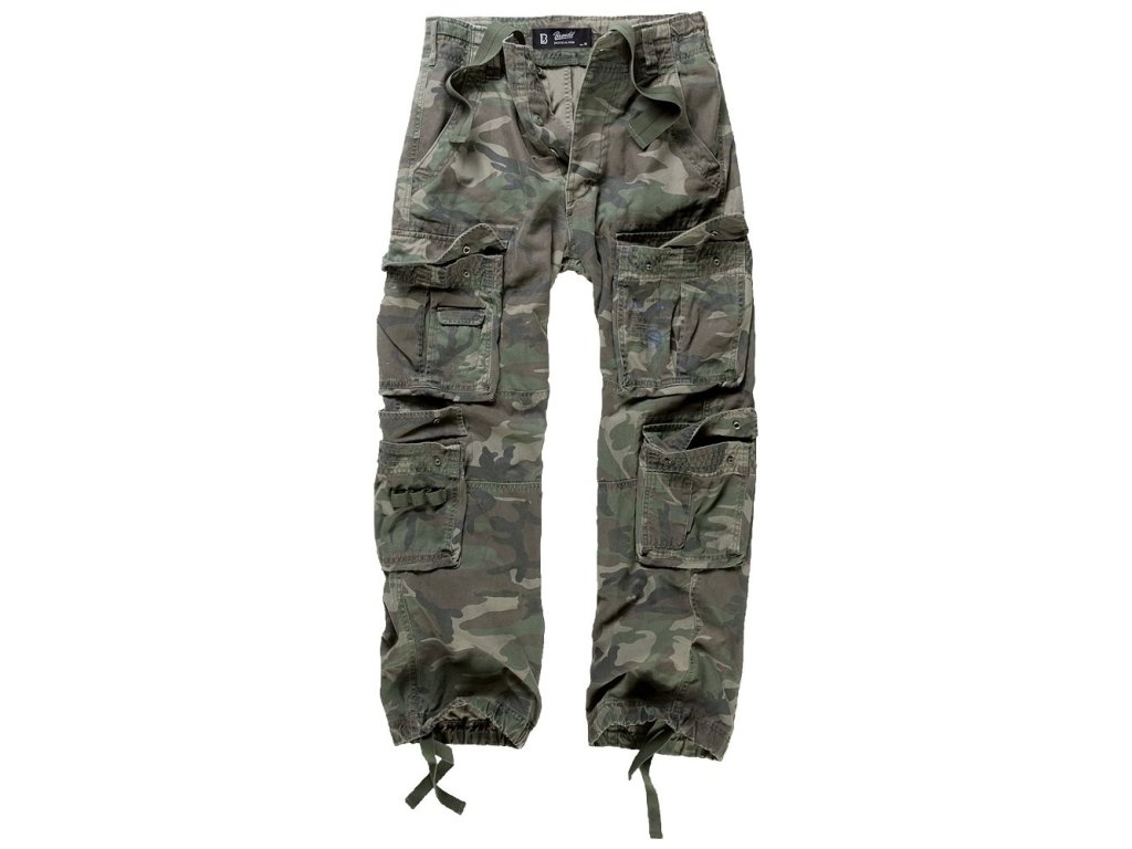Kalhoty PURE vintage WOODLAND (barva US WOODLAND, velikost 3XL)