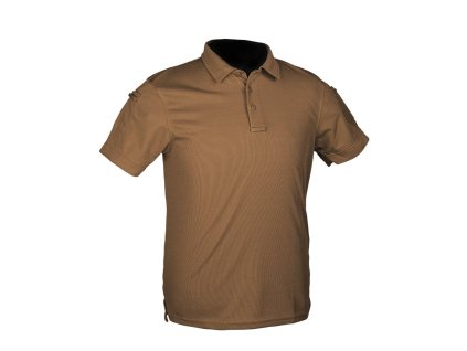 Triko/polokošile TACTICAL krátký rukáv COYOTE (barva COYOTE BROWN, velikost 3XL)