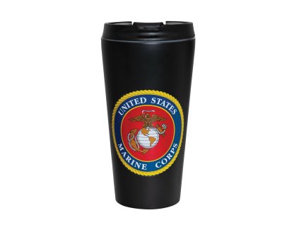 Hrnek termo USMC ČERNÝ