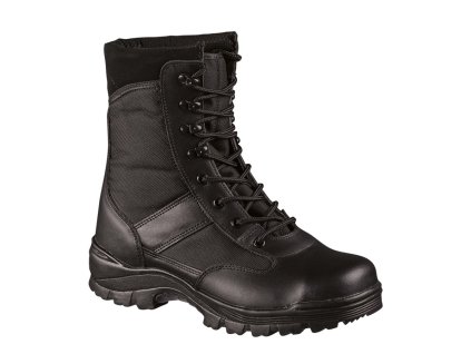 Boty SECURITY vysoké ČERNÉ (barva ČERNÁ - BLACK, velikost 38)