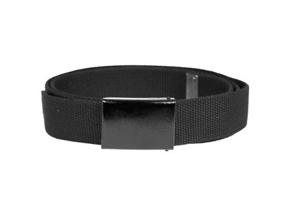 Opasek BW textil kalhotový 3cm ČERNÝ (barva ČERNÁ - BLACK, velikost 100)