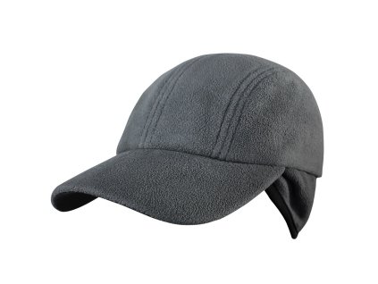 Čepice baseballka YUKON fleece ŠEDÁ