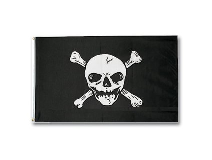 Vlajka PIRÁT (JOLLY ROGER)