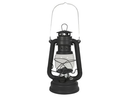 Lampa petrolejová 25cm Hurricane ČERNÁ