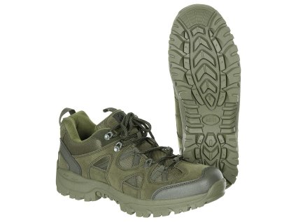 Boty nízké "Tactical Low" ZELENÉ (barva ZELENÁ - OLIV, velikost 39)