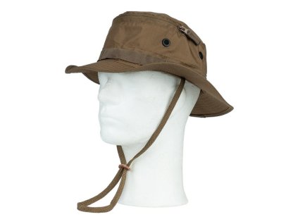 Klobouk s ukrytou moskytiérou COYOTE (barva COYOTE BROWN, velikost L)