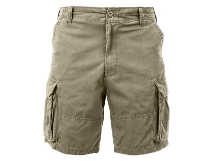 Kraťasy VINTAGE PARATROOPER KHAKI (barva KHAKI - PÍSKOVÁ, velikost 3XL)