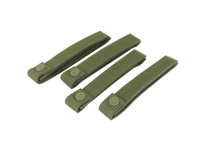 Poutka pro upevnění výstroje MODULAR 15cm/4ks ZELENÉ