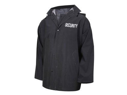 Bunda do deště SECURITY ČERNÁ (barva ČERNÁ - BLACK, velikost 3XL)