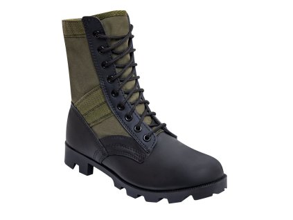 Boty dětské US ROTHCO JUNGLE ZELENÉ (barva ZELENÁ - OLIV, velikost 3)