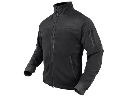 Bunda ALPHA MICRO FLEECE ČERNÁ (barva ČERNÁ - BLACK, velikost 3XL)