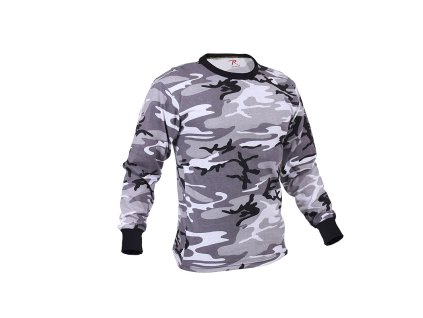 Triko s dlouhým rukávem METRO - URBAN (barva URBAN CAMO METRO, velikost 3XL)