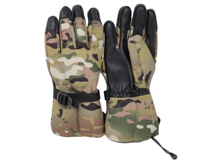 Rukavice COLD WEATHER zateplené MULTICAM® (barva MULTICAM®, velikost L)
