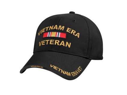Čepice VIETNAM VETERAN ČERNÁ
