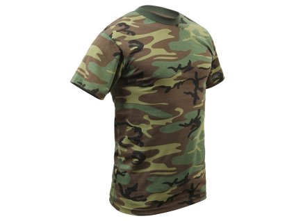 Triko s krátkým rukávem US WOODLAND (barva US WOODLAND, velikost 3XL)