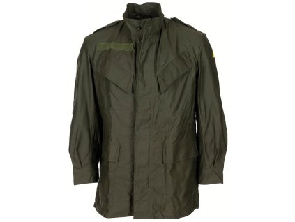 Bunda parka belgická M88 ZELENÁ (barva ZELENÁ - OLIV, velikost 150-160/085-095)