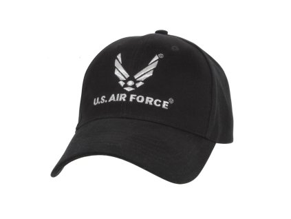 Čepice U.S. AIR FORCE baseball ČERNÁ