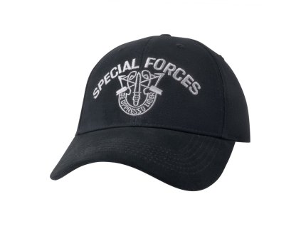 Čepice SPECIAL FORCES baseball ČERNÁ